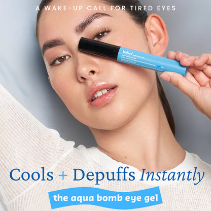 Last 3 Hours to Save! Aqua Bomb Eye Gel - Hydrates & Brightness | Fights Dark Circles  & Fine Line