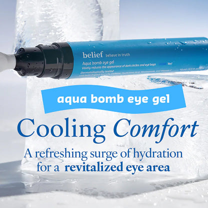 Last 3 Hours to Save! Aqua Bomb Eye Gel - Hydrates & Brightness | Fights Dark Circles  & Fine Line