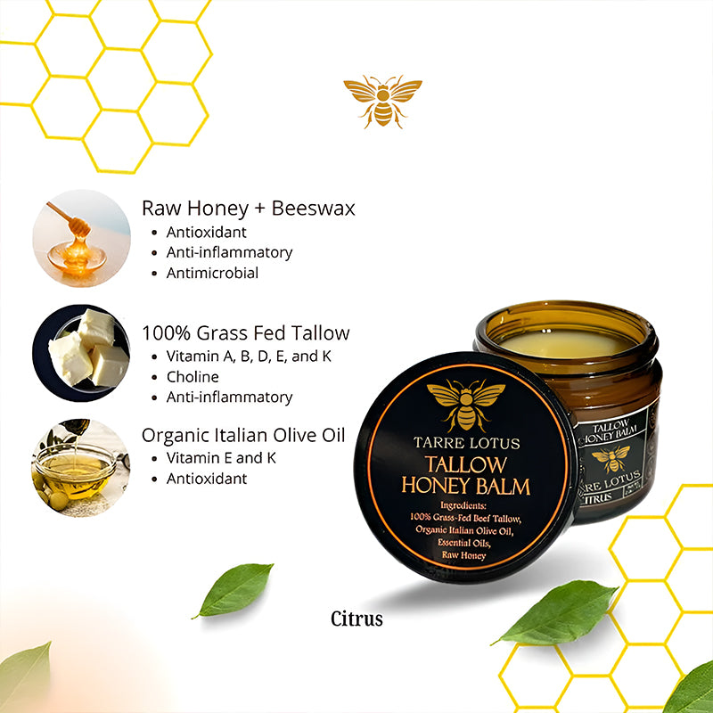 SkinFuel – Grass-Fed Tallow with Raw Honey