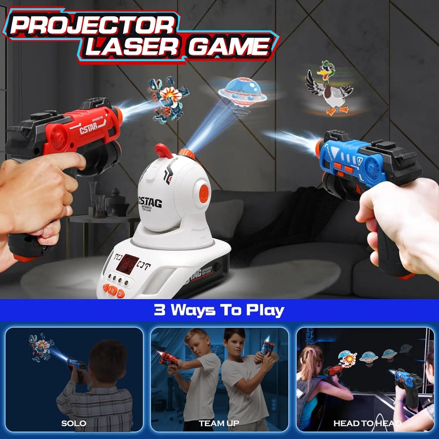 LAZERHUNT™ PROJECTOR SET ( Sale Ends Midnight )