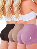 High Waist Lace Compression Shapewear Shorts