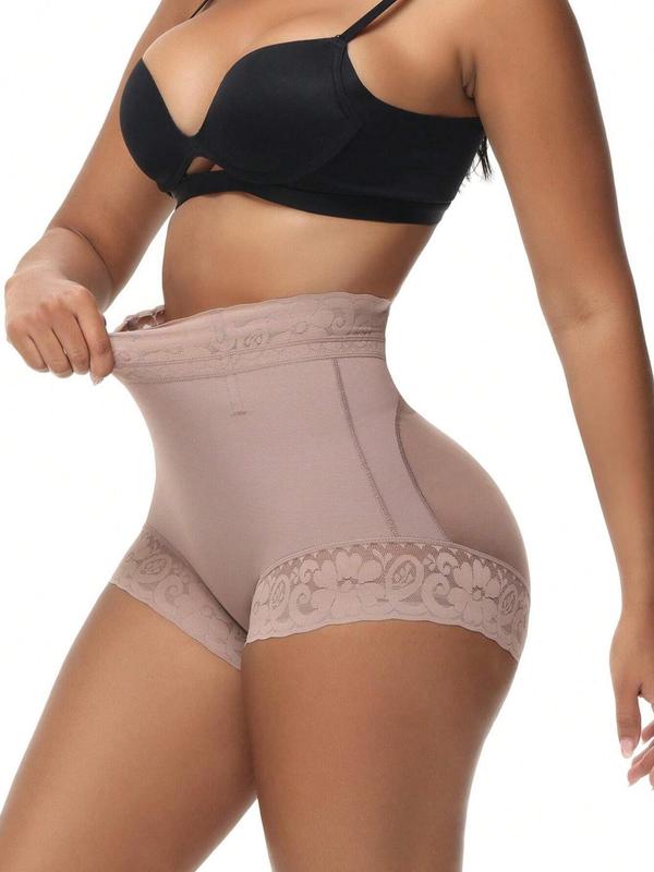 Lace High Waist Shapewear Panty – Tummy Control