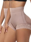 Lace High Waist Shapewear Panty – Tummy Control